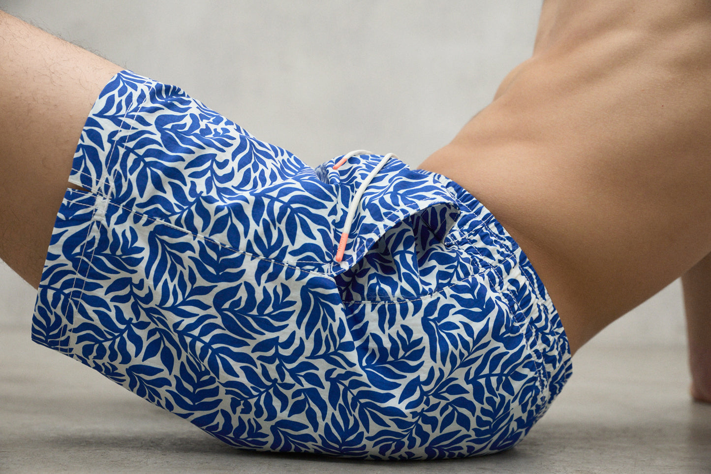 BLUE BEQUIA SWIM TRUNKS