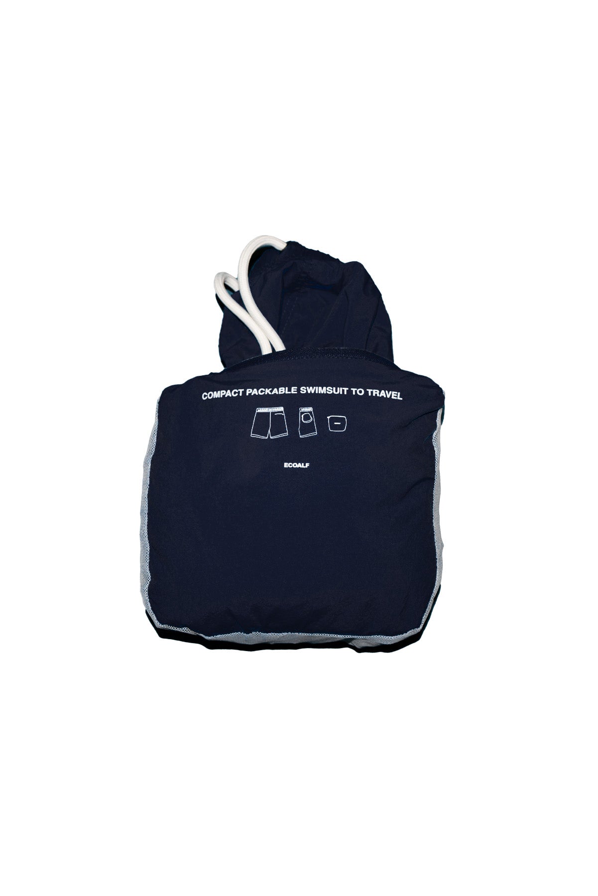 NAVY BLUE BIARRITZ SWIM TRUNKS