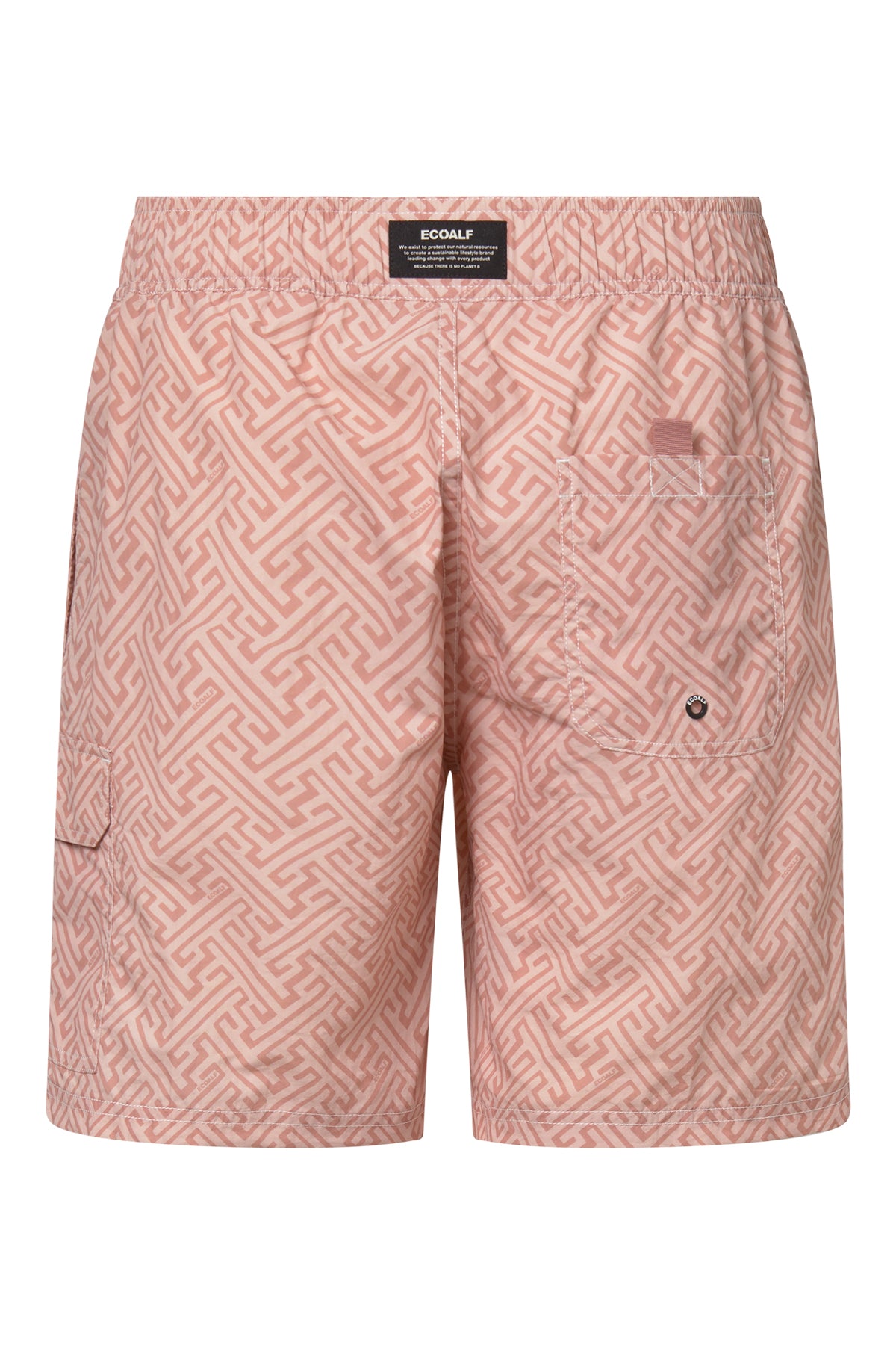 PINK BIQUE SWIM TRUNKS