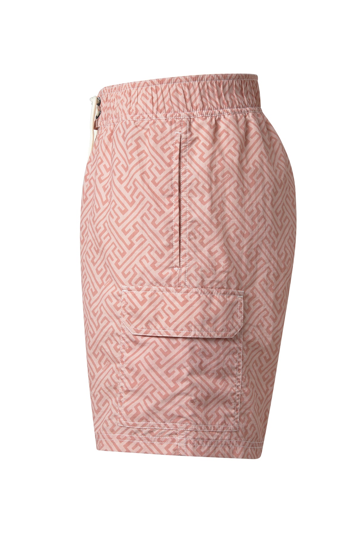 PINK BIQUE SWIM TRUNKS