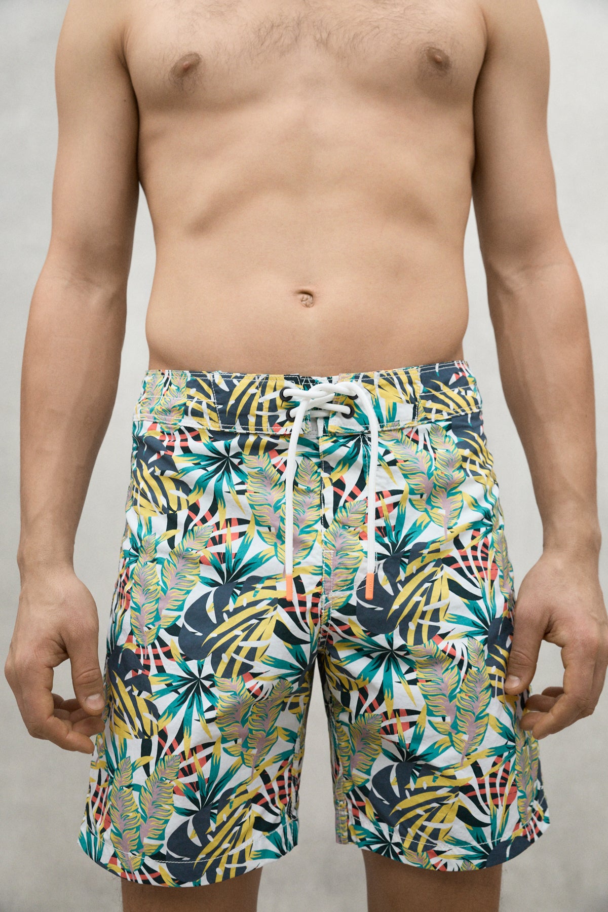 YELLOW BYRON SWIM TRUNKS