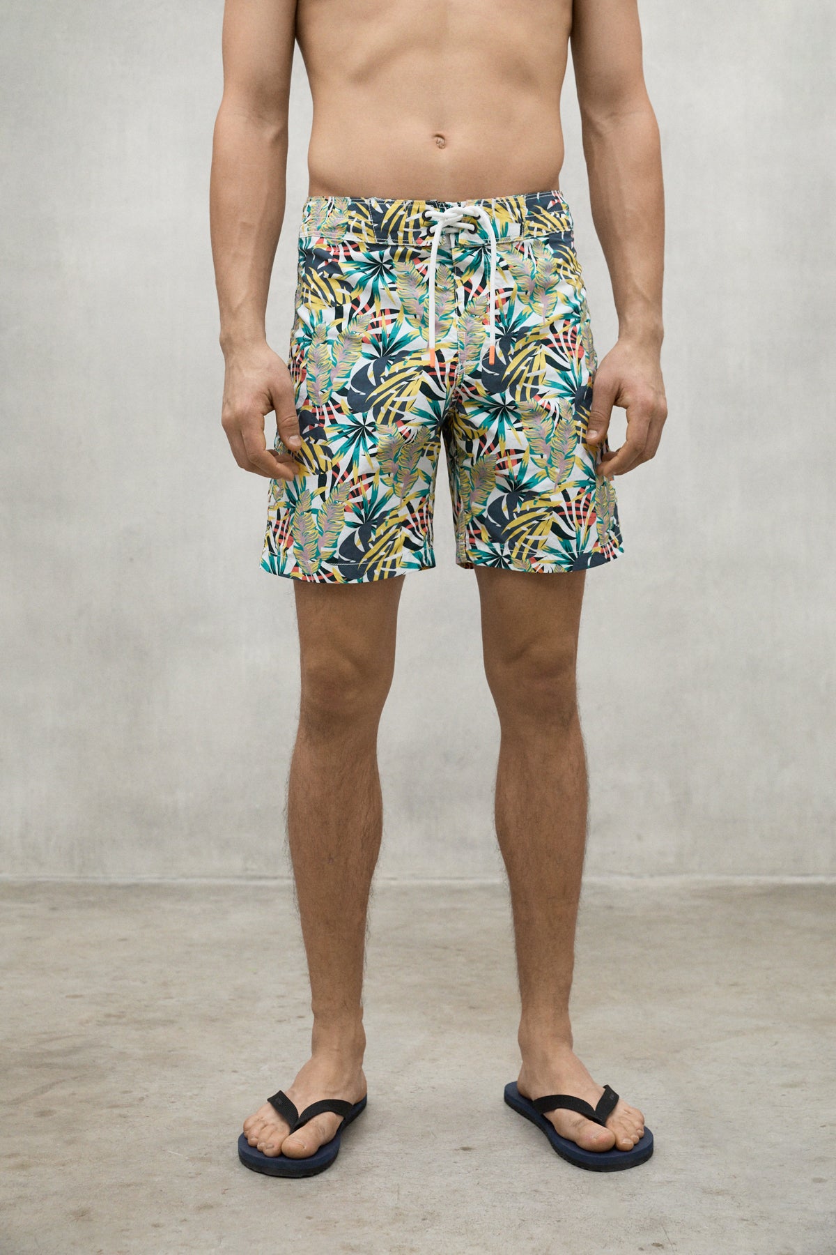 YELLOW BYRON SWIM TRUNKS