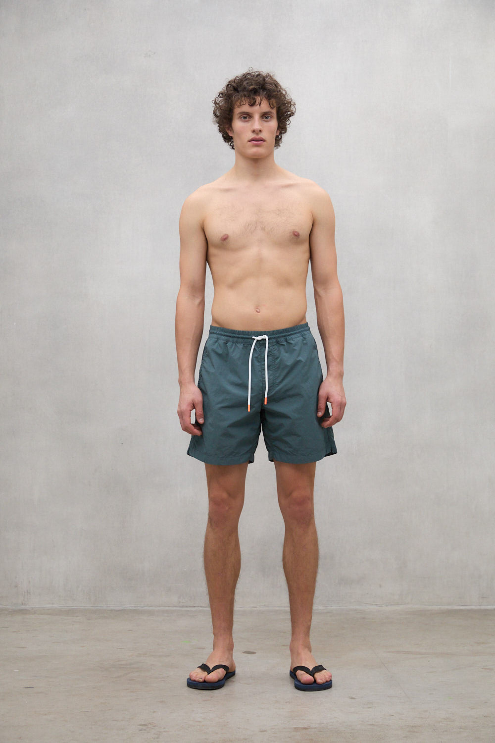 GREEN LANAI SWIM TRUNKS