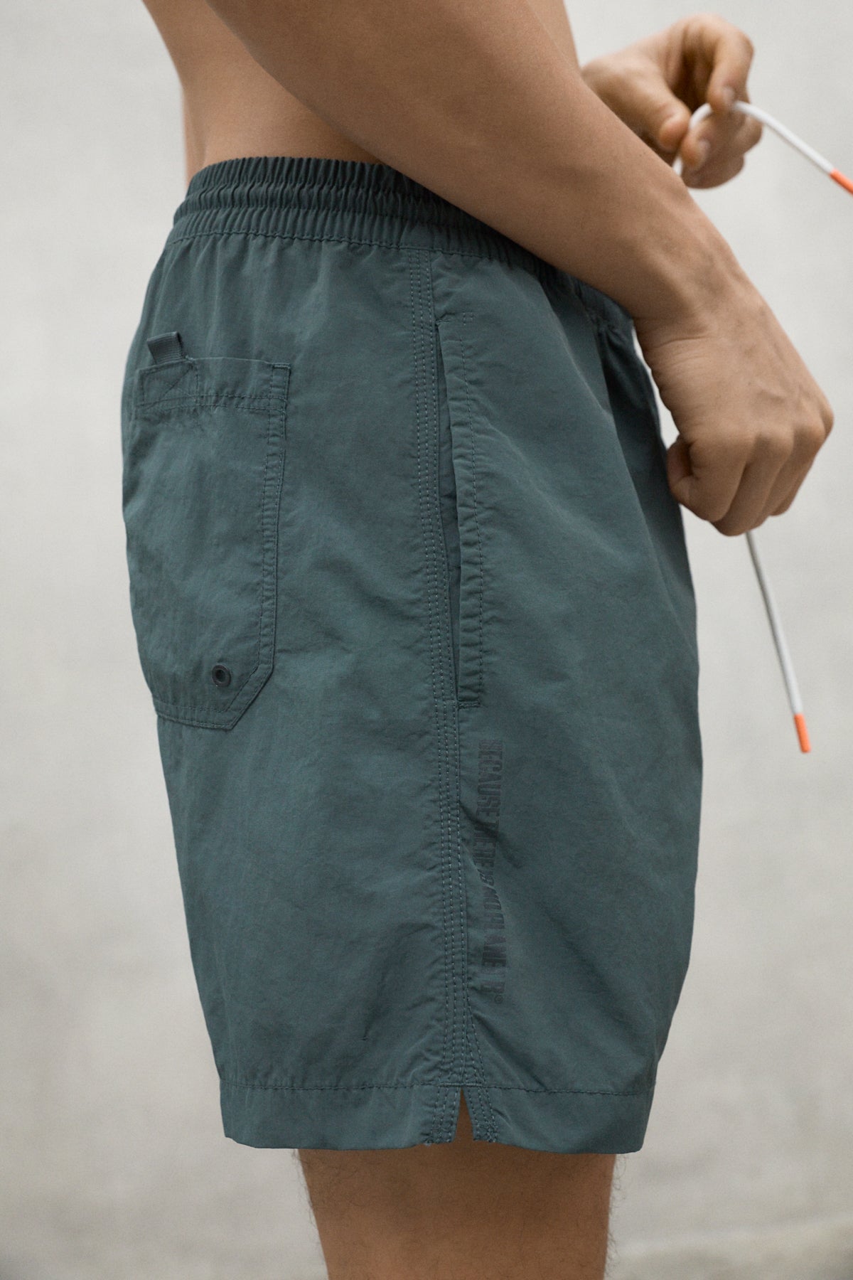 GREEN LANAI SWIM TRUNKS