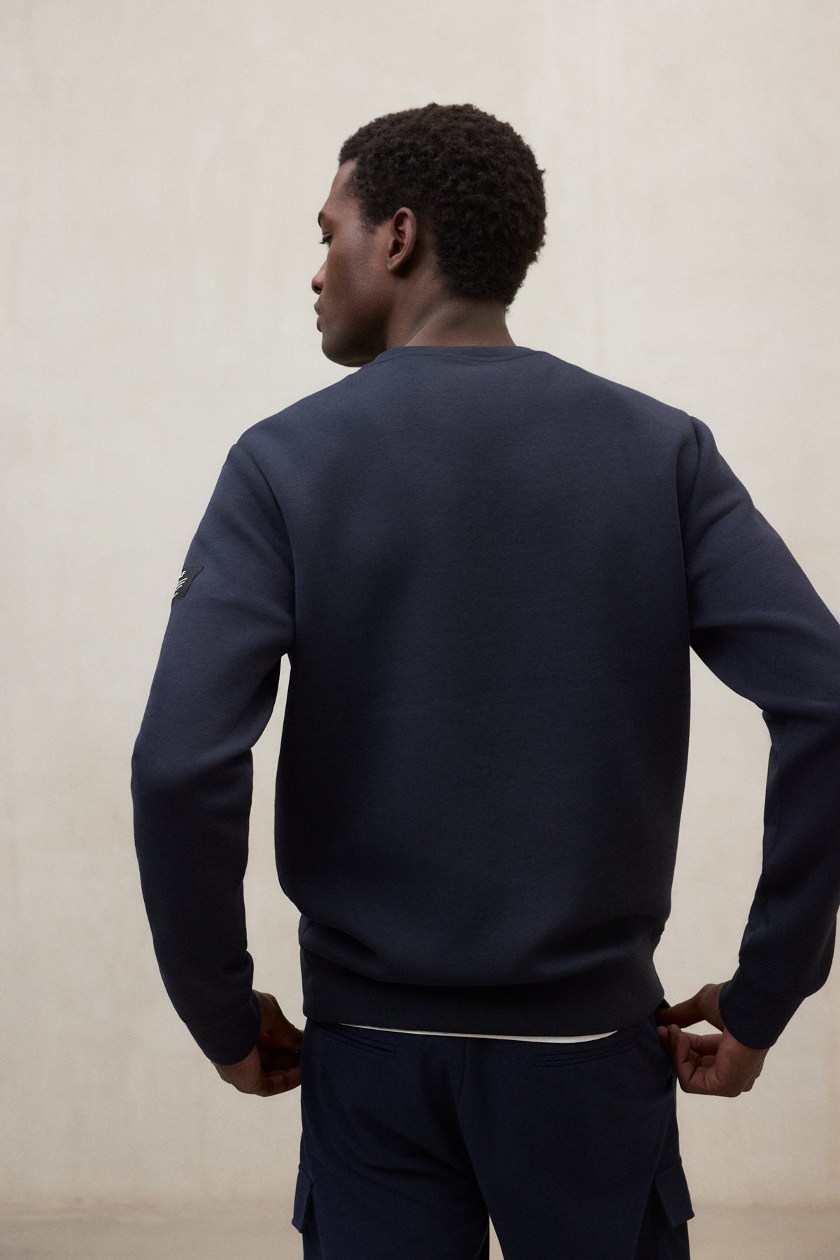 NAVY BLUE ARLES HOODIE
