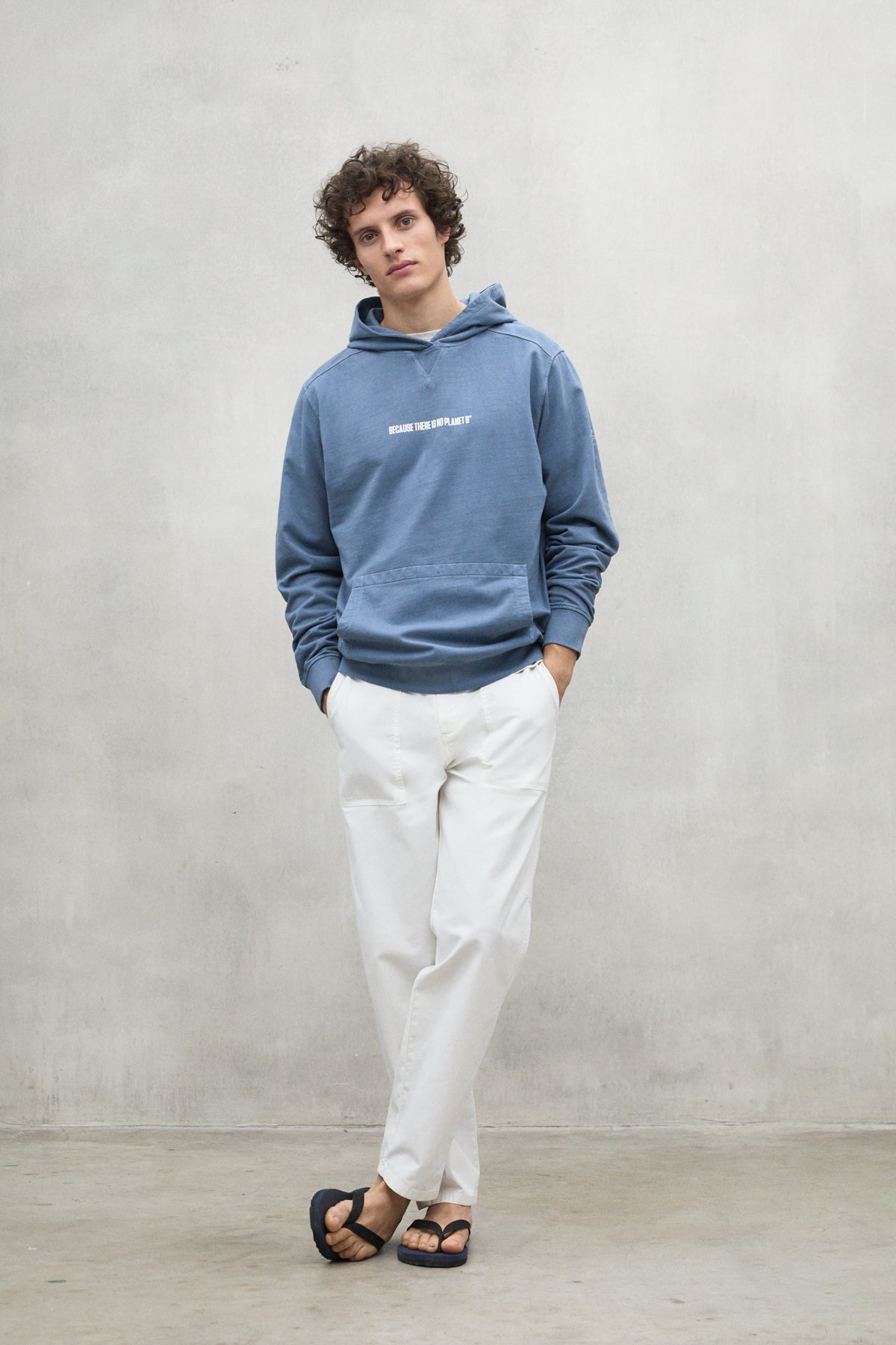 SWEAT-SHIRT BARCA BLEU