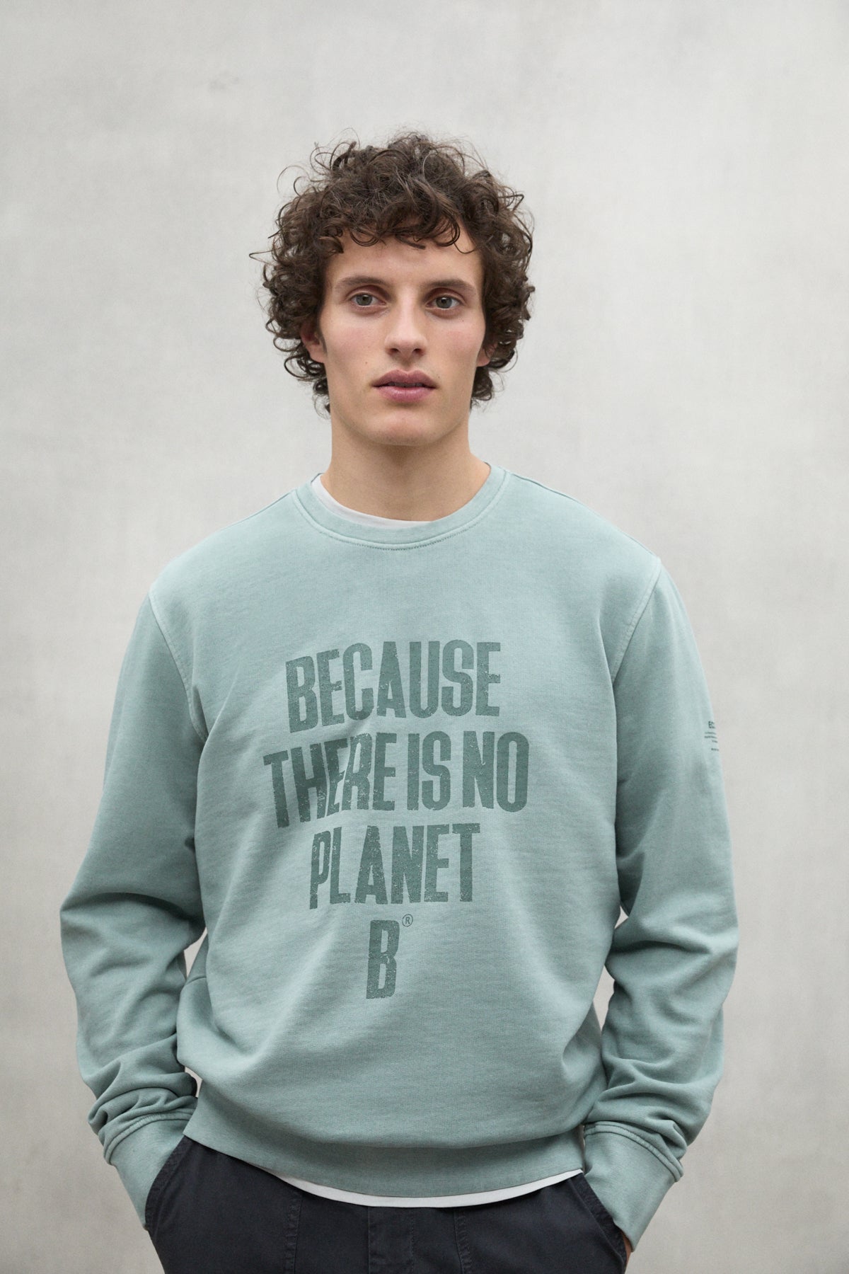 SWEAT-SHIRT BARDERA VERT