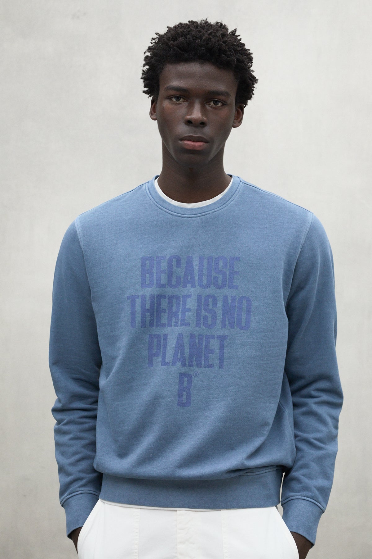 BLUE BARDERA SWEATSHIRT