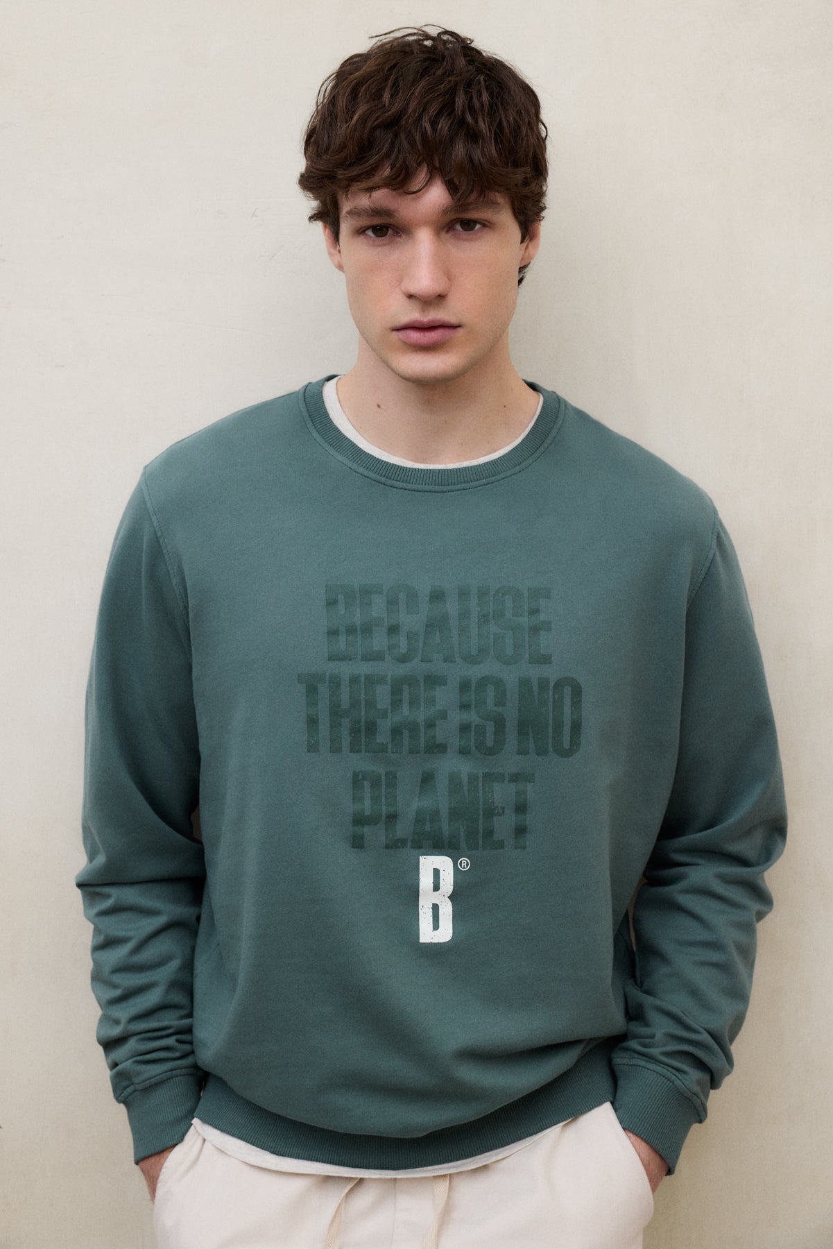GREEN BARDERA SWEATSHIRT