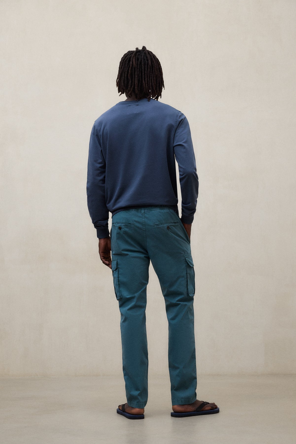 SWEAT-SHIRT BARDERA BLEU FONCÉ