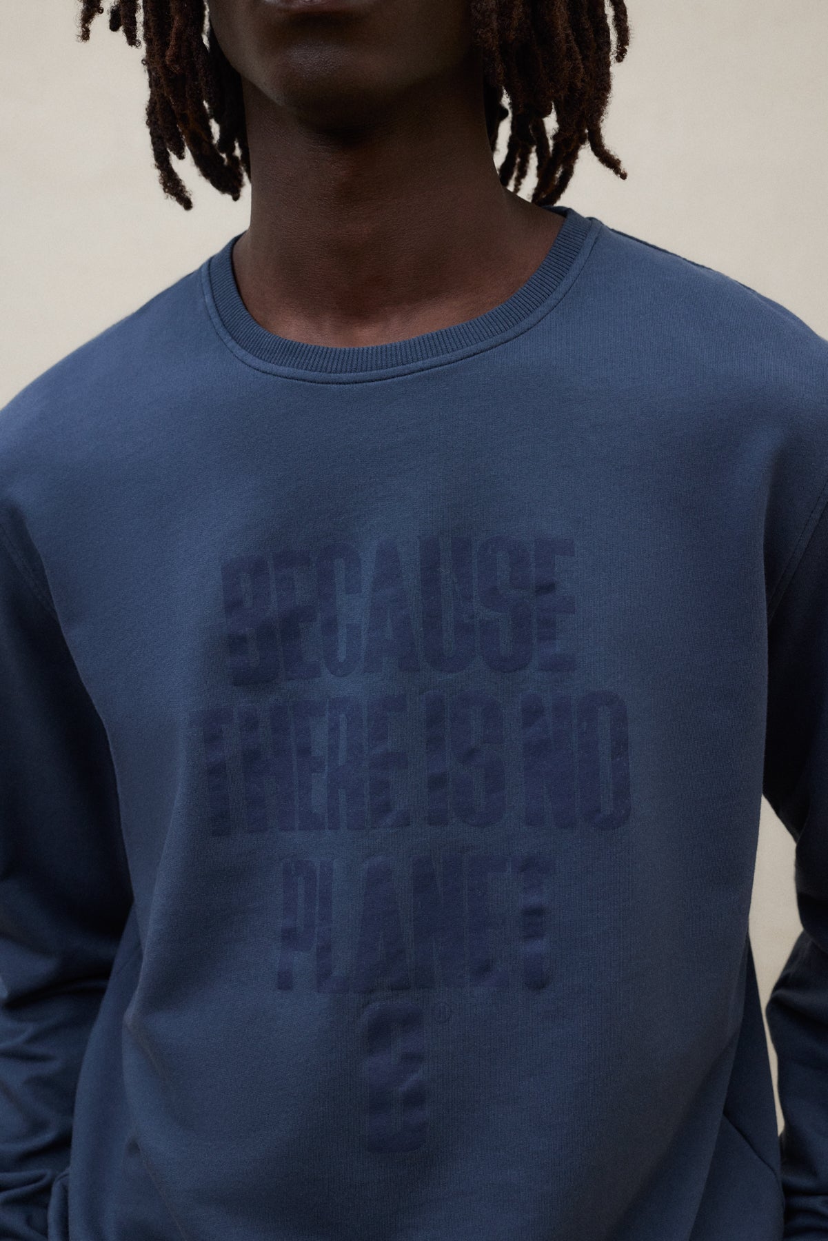 SWEAT-SHIRT BARDERA BLEU FONCÉ