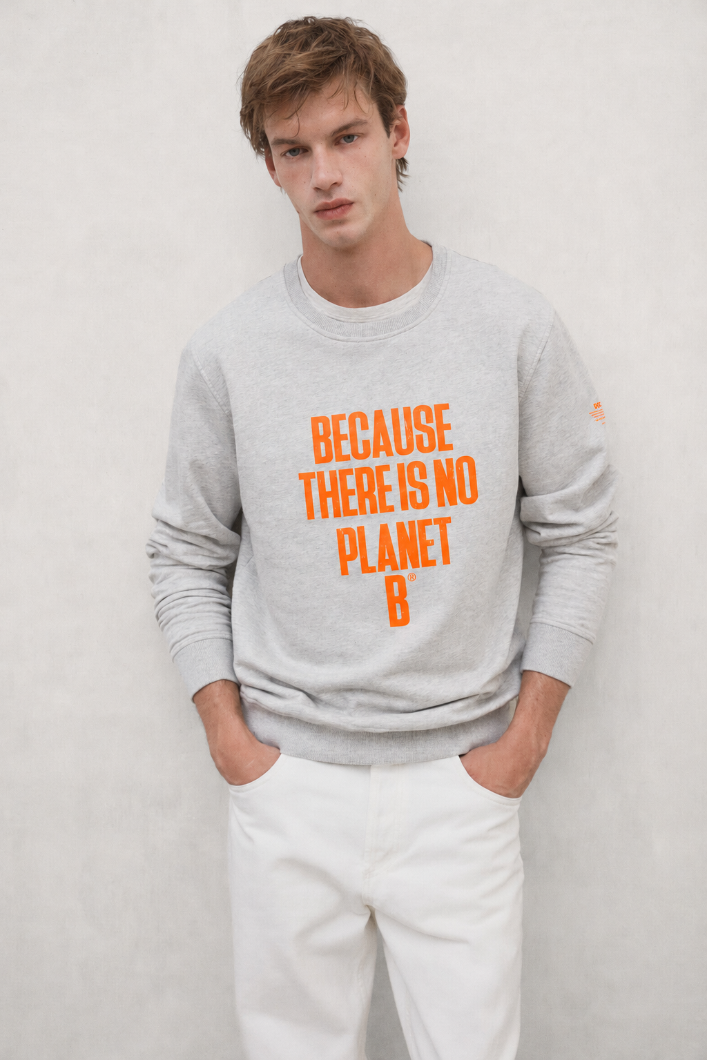 SWEAT-SHIRT BARDERA GRIS
