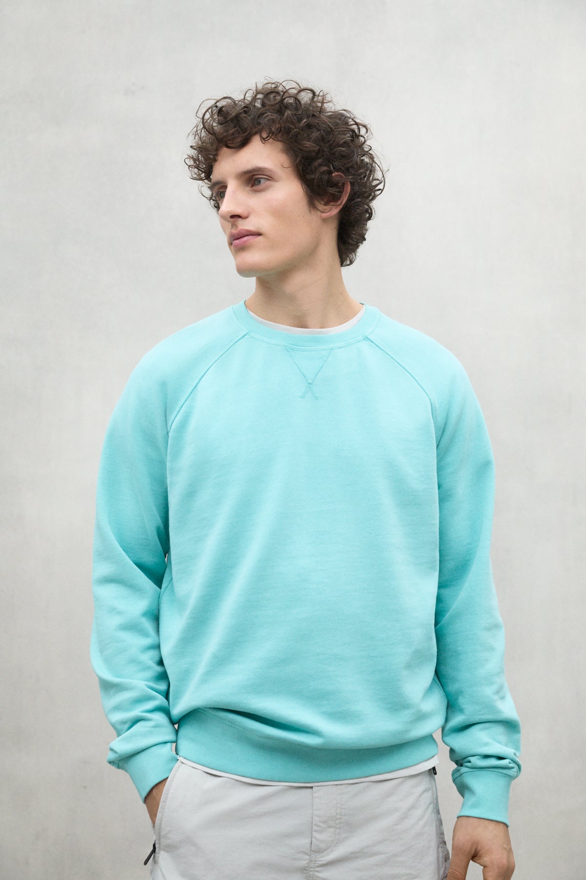 SWEATSHIRT BERJA WASSERGRÜN