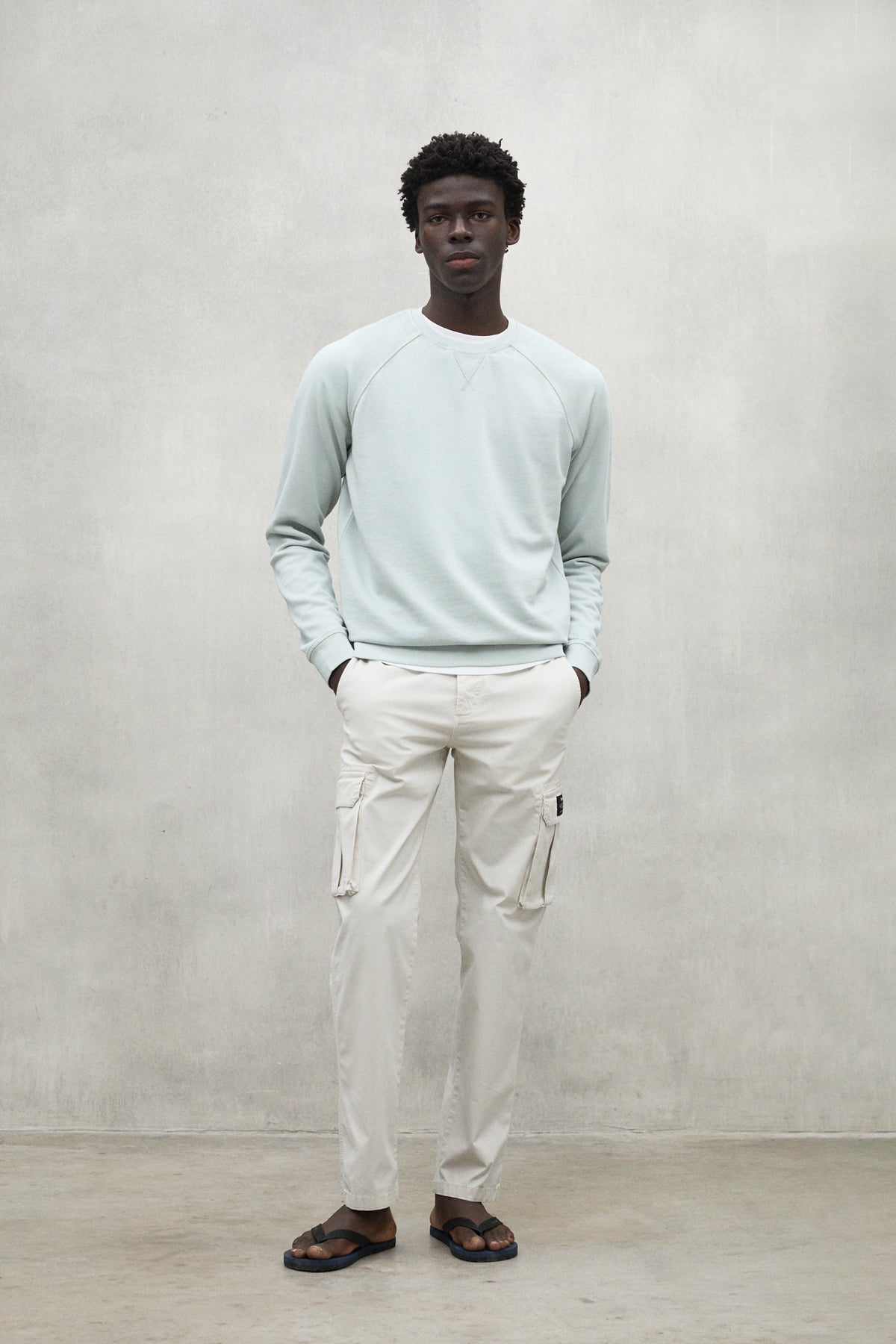 GRIS CLAIR BERJA SWEATSHIRT