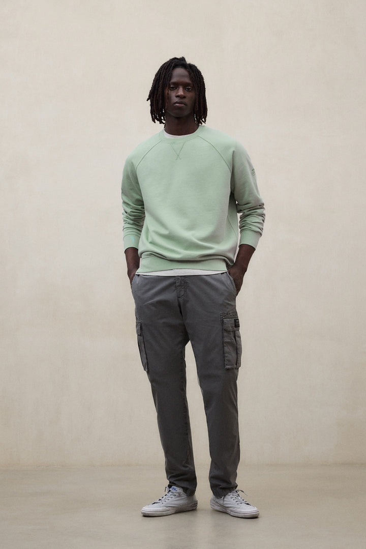 GREEN BERJA SWEATSHIRT