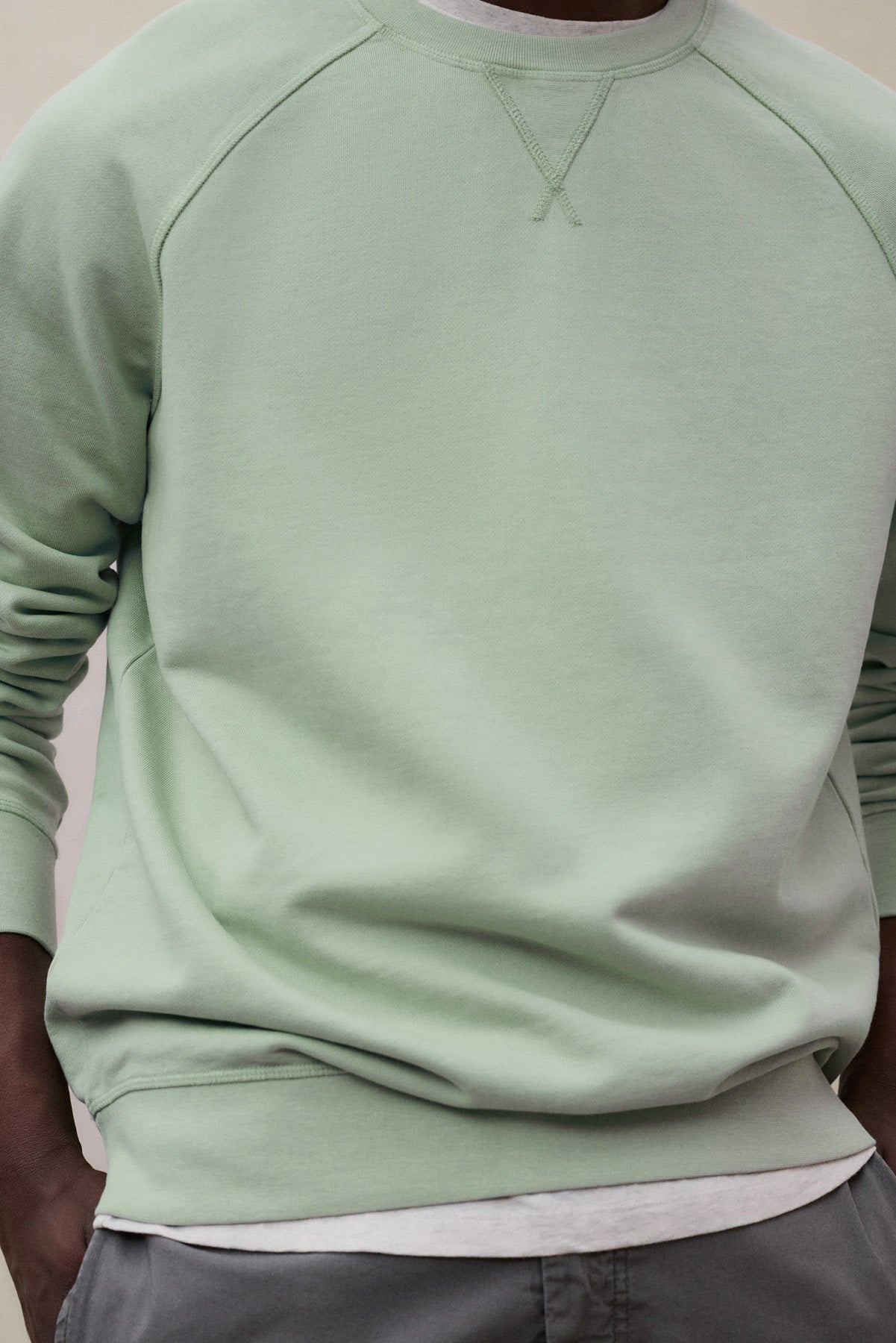 GREEN BERJA SWEATSHIRT