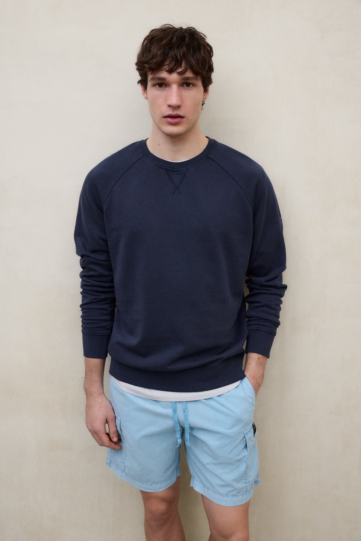SUDADERA BERJA AZUL MARINO