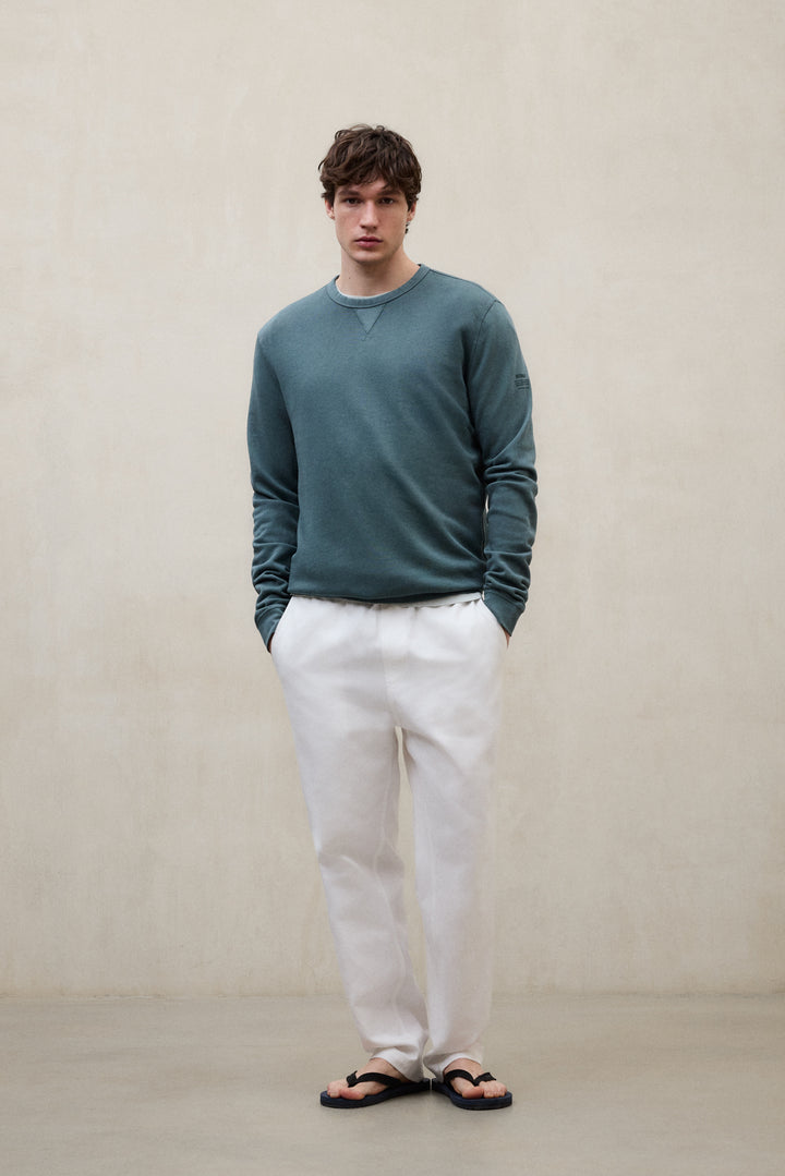 SUDADERA GOLA VERDE