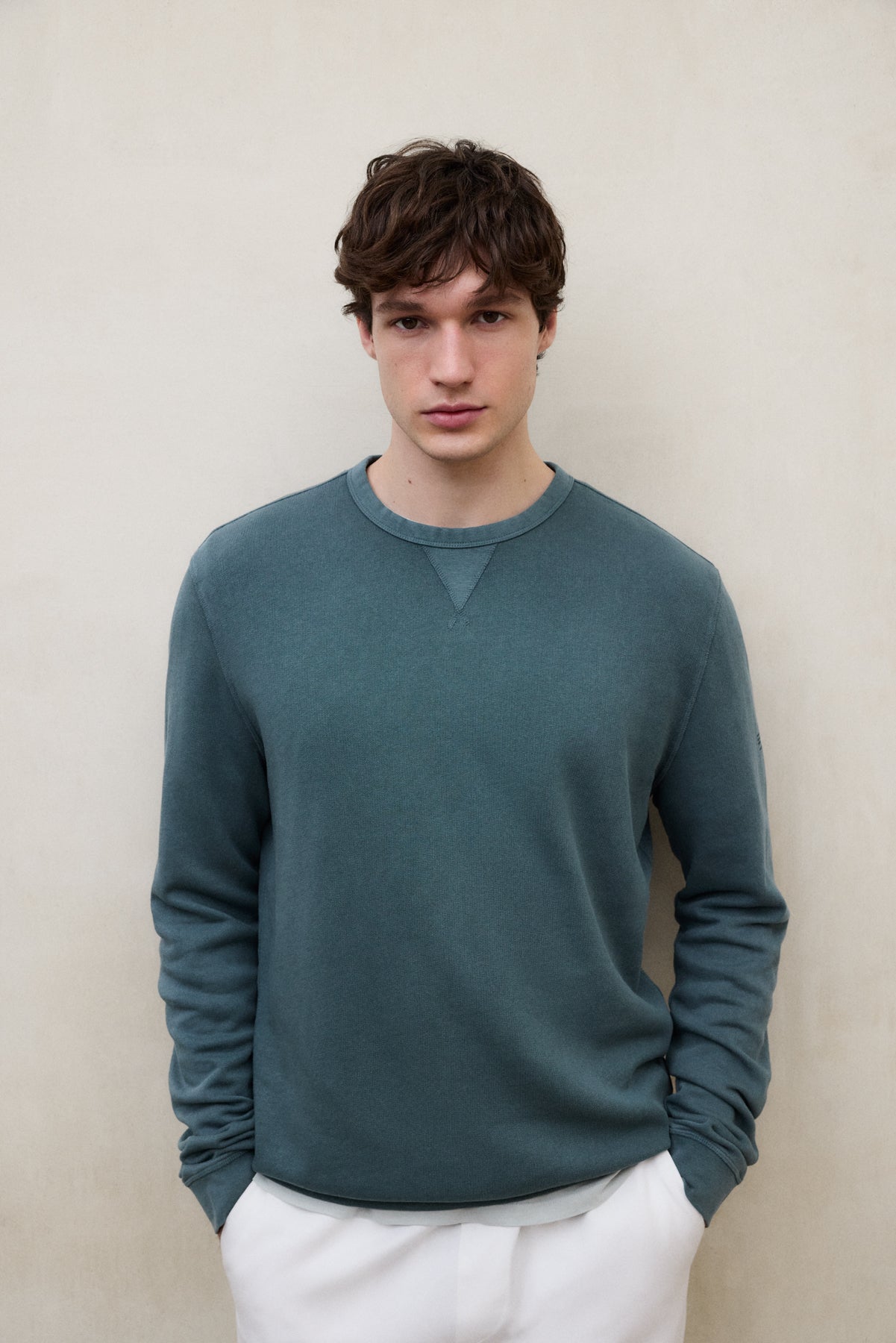 SUDADERA GOLA VERDE