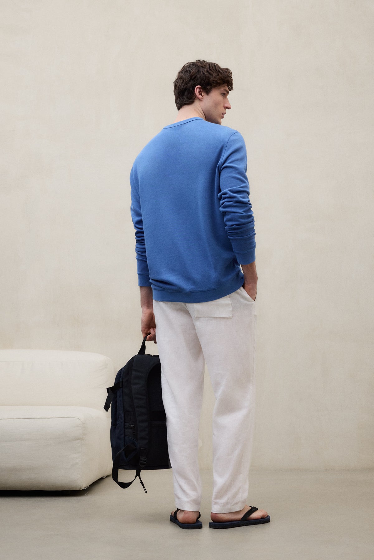 BLUE GOLA SWEATSHIRT