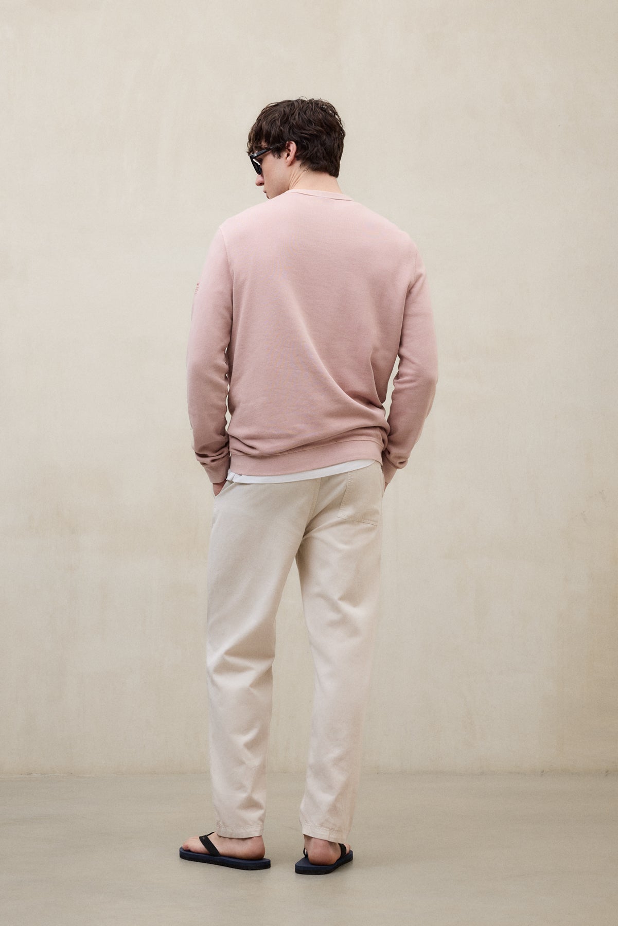SUDADERA GOLA ROSA