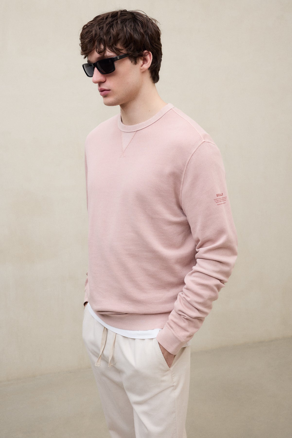 SUDADERA GOLA ROSA