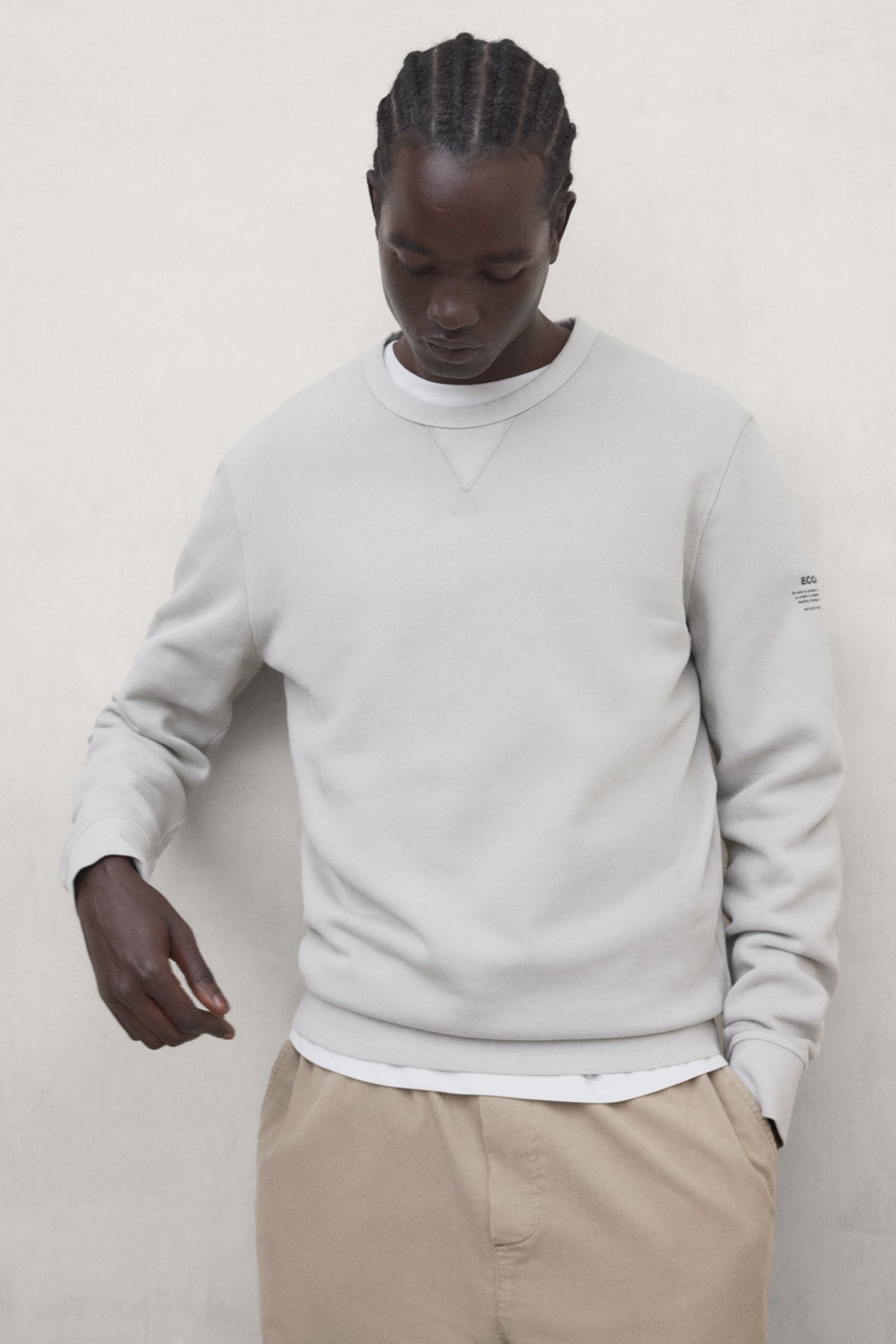 LIGHT GREY GOLA SWEATSHIRT