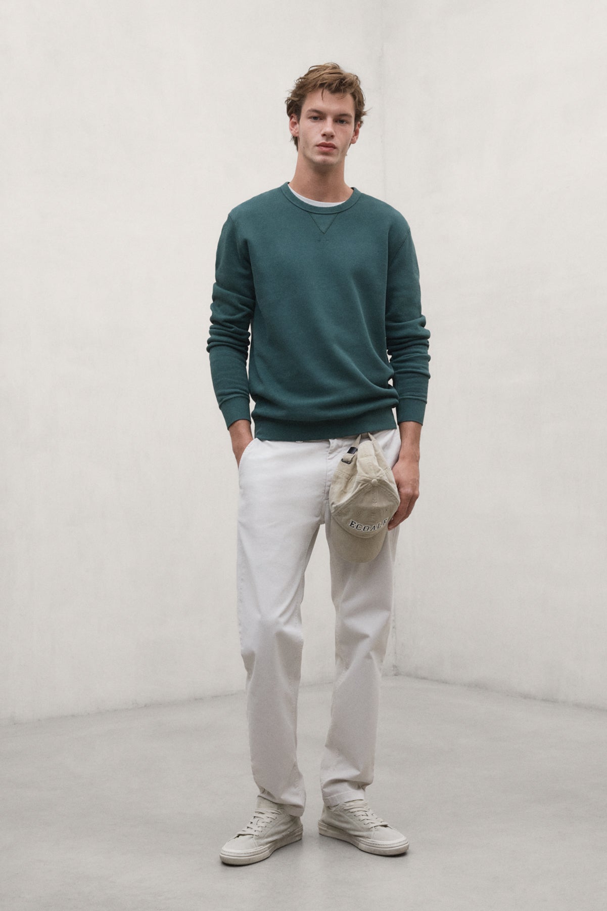 SUDADERA GOLA VERDE