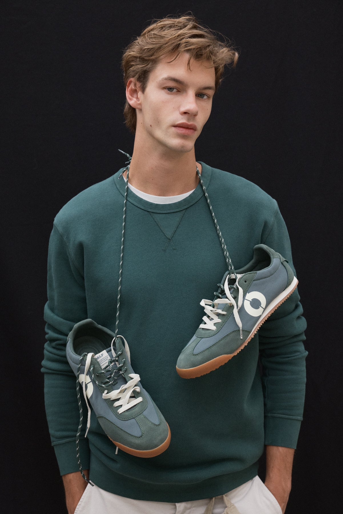 SUDADERA GOLA VERDE