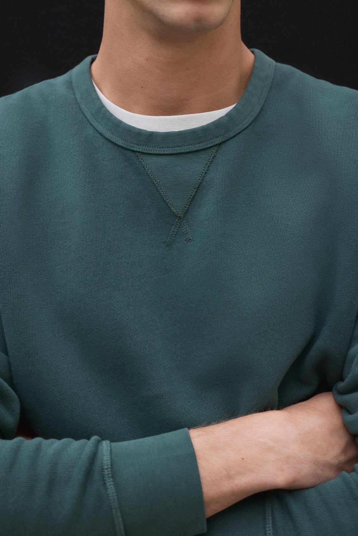 SUDADERA GOLA VERDE