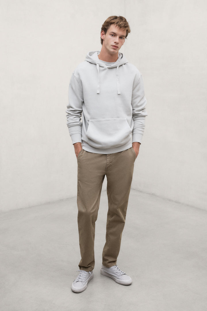 SUDADERA MANACORI GRIS CLARO
