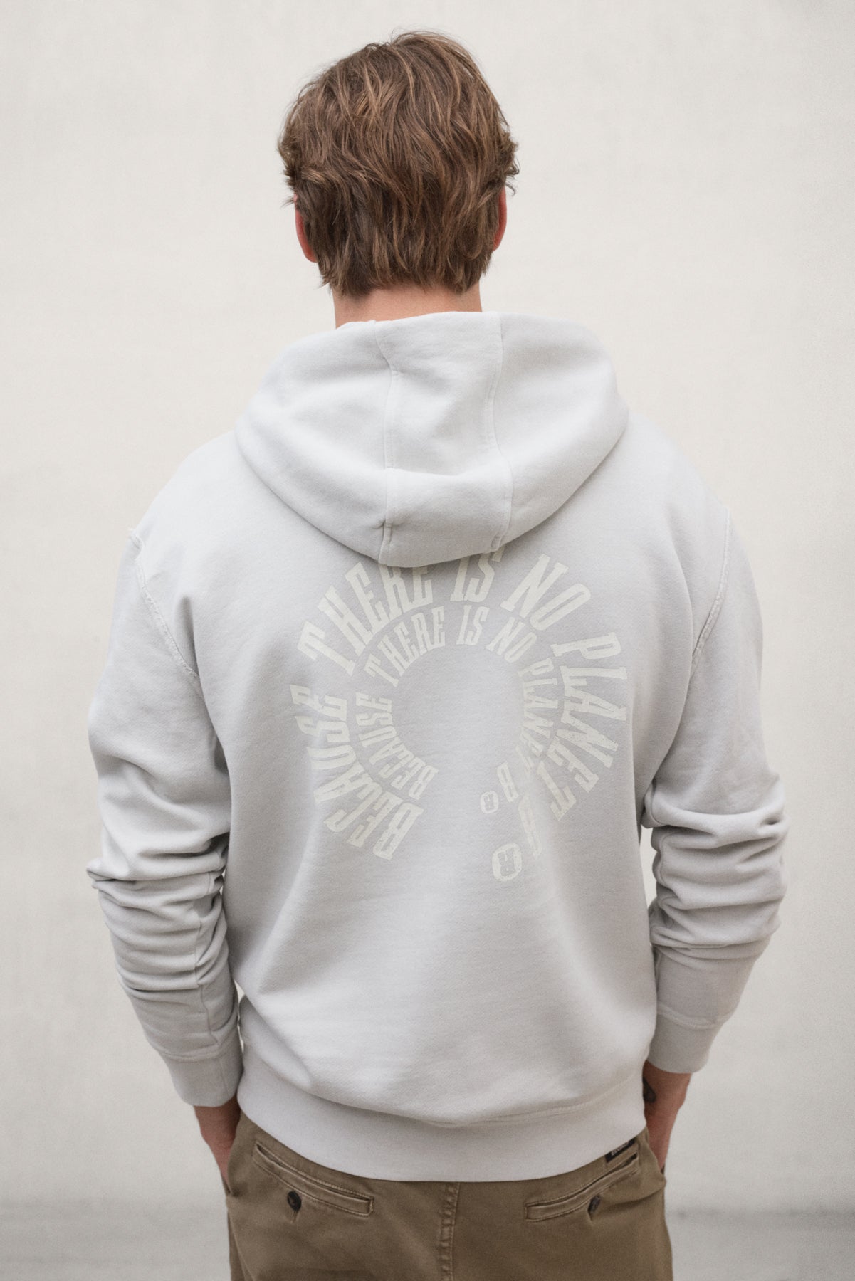 SUDADERA MANACORI GRIS CLARO