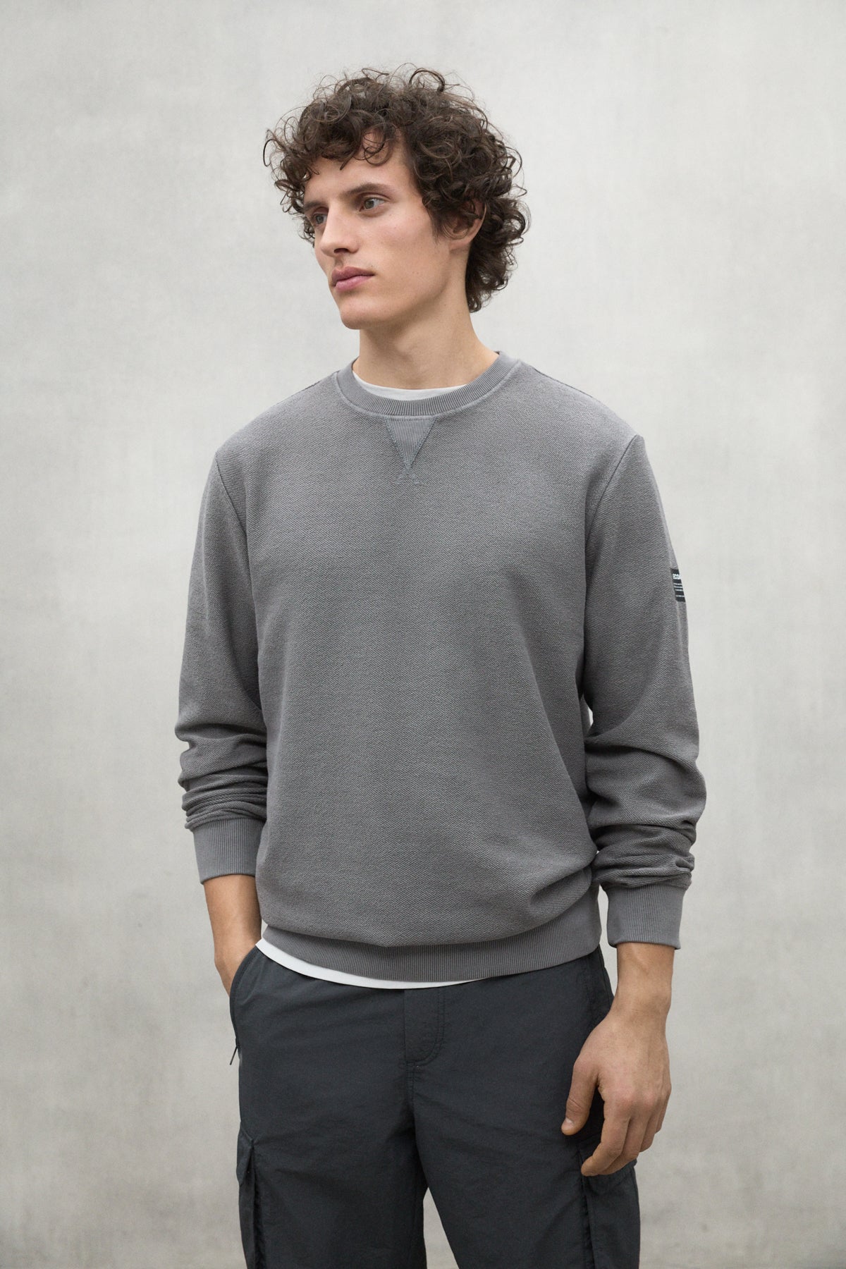 SWEAT-SHIRT NEWARK GRIS FONCÉ
