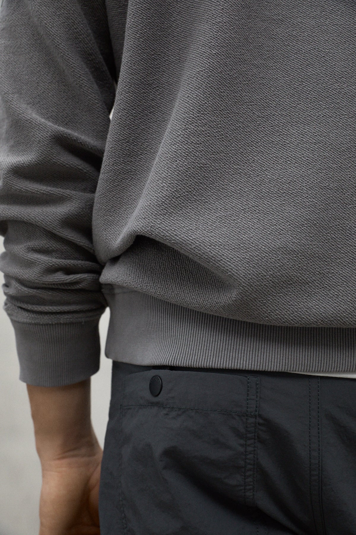 SWEAT-SHIRT NEWARK GRIS FONCÉ