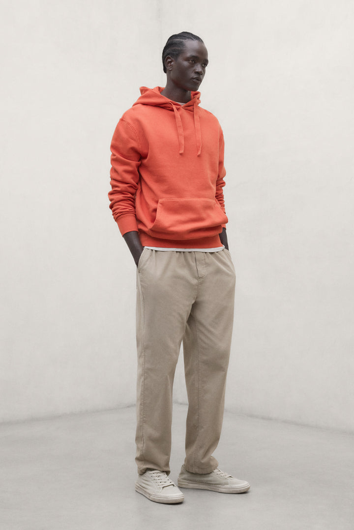 SUDADERA PATES NARANJA