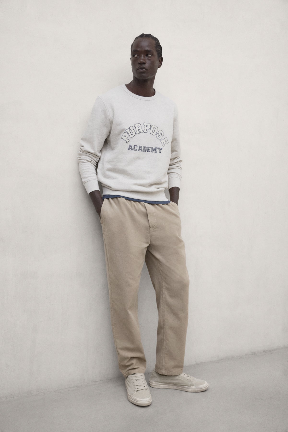 SWEATER PURPOSE BEIGE