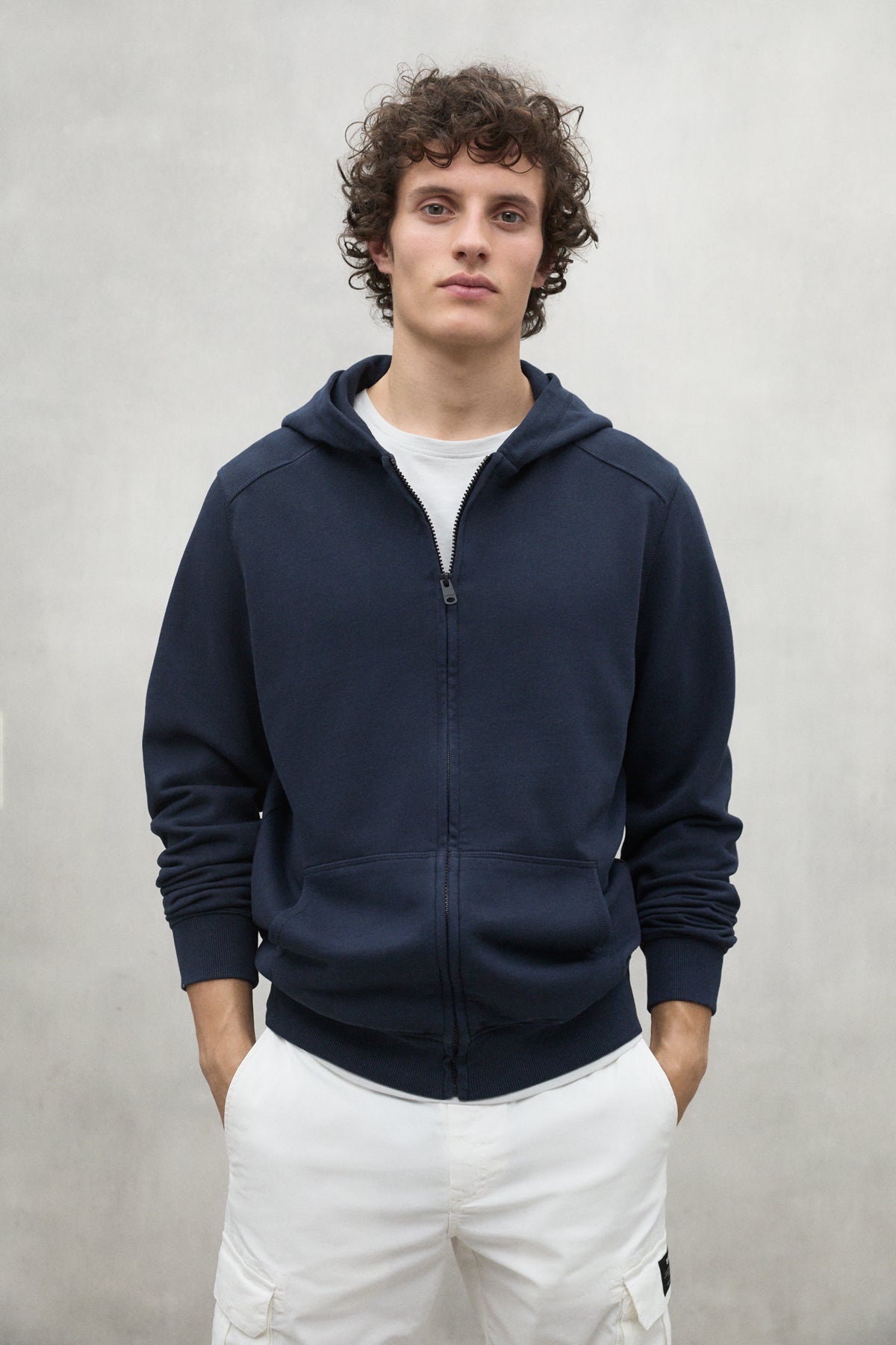 SUDADERA RENA AZUL MARINO