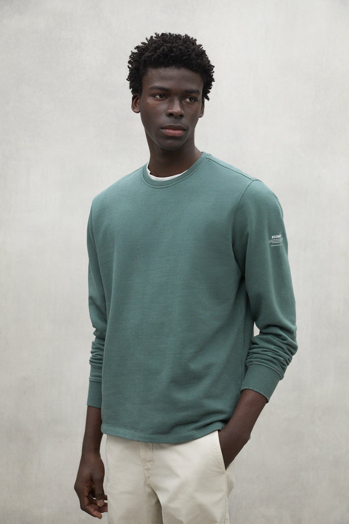 SWEATSHIRT SUSTANO VERT