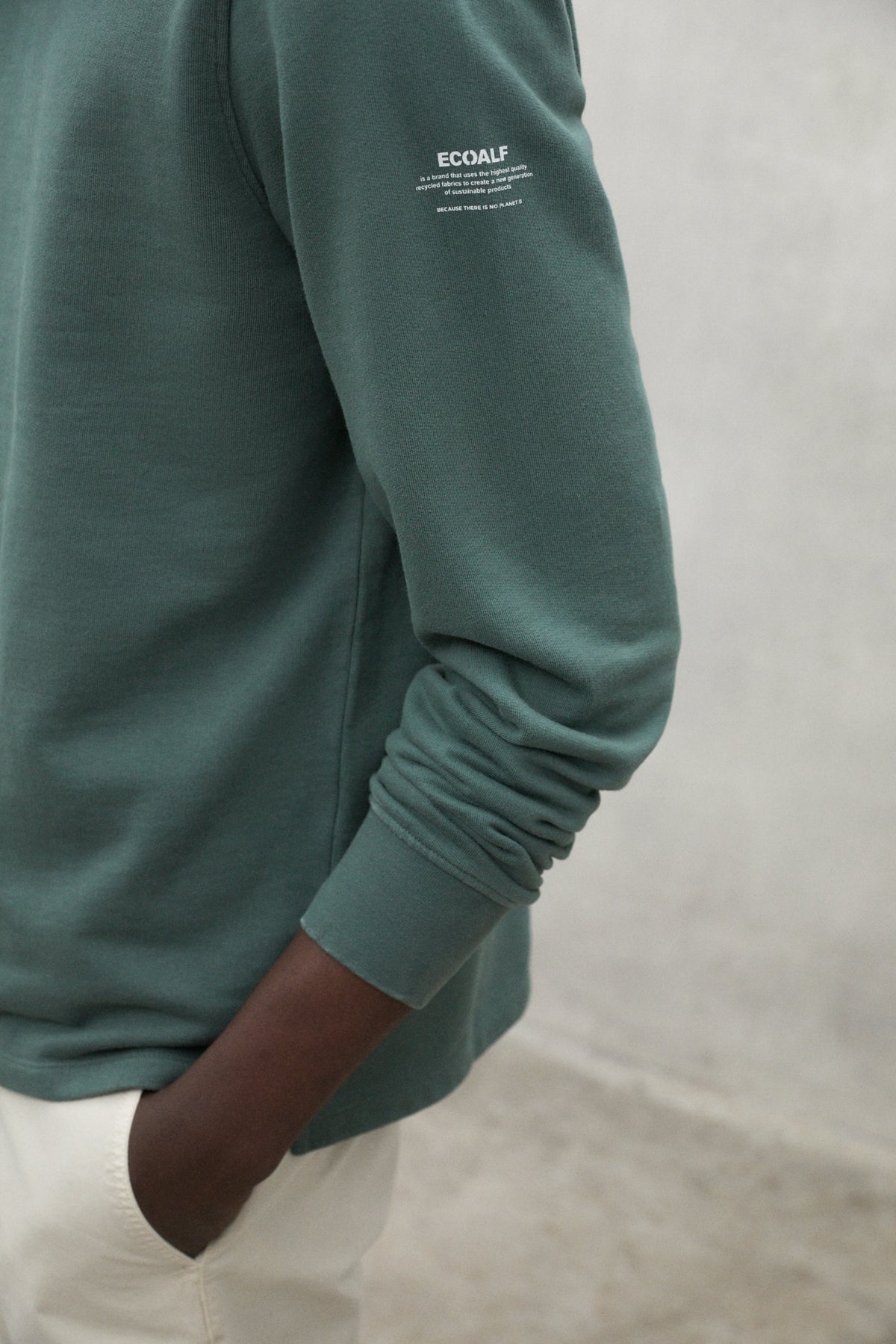 SWEATSHIRT SUSTANO VERT