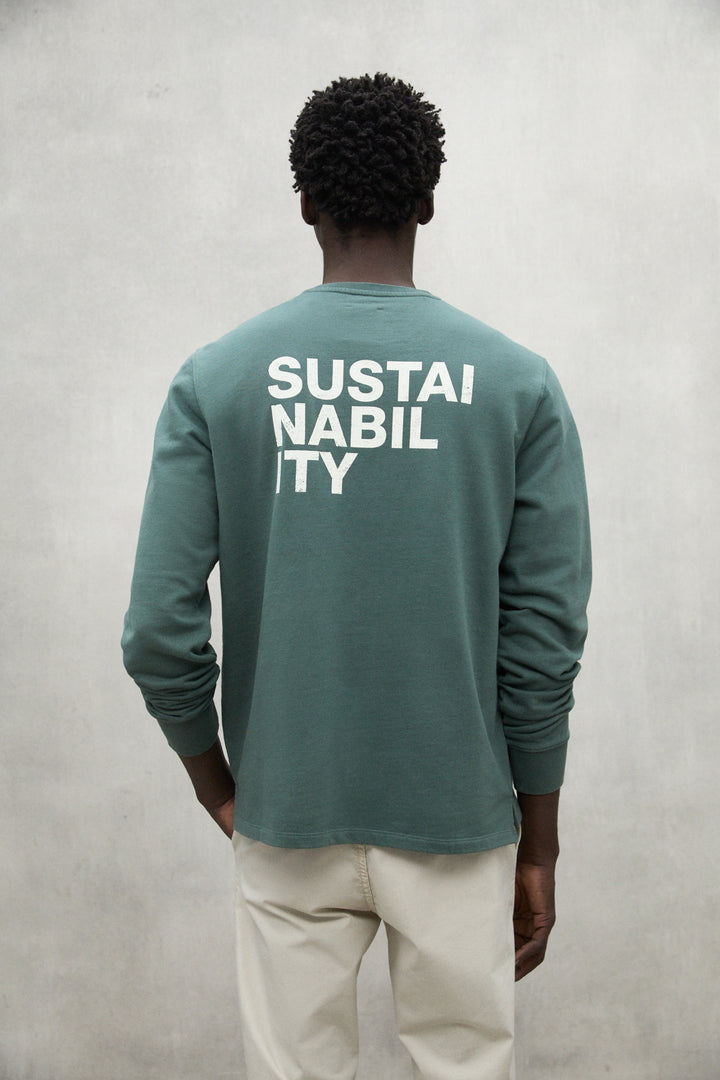 SWEATSHIRT SUSTANO VERT
