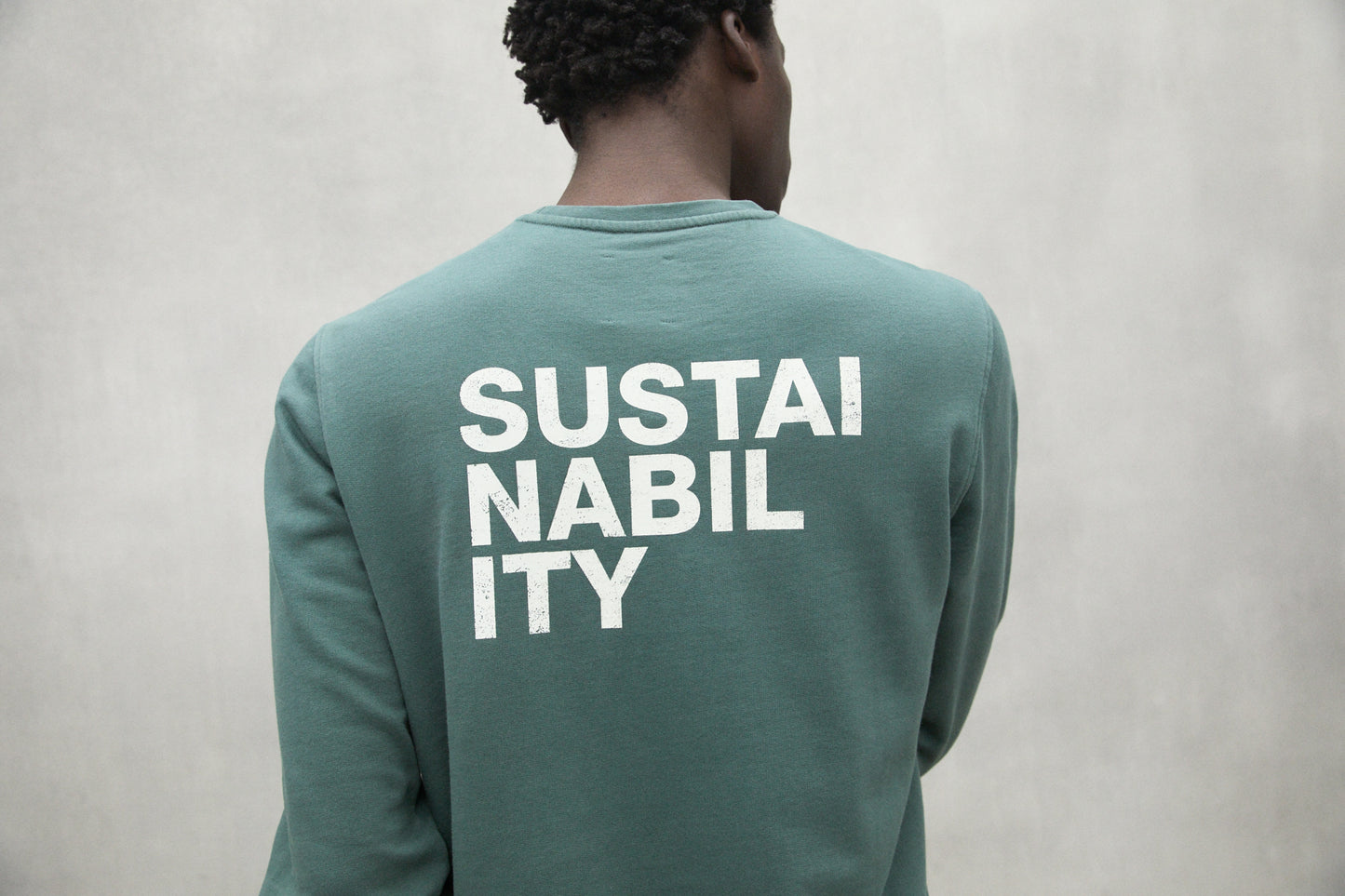SWEATSHIRT SUSTANO VERT