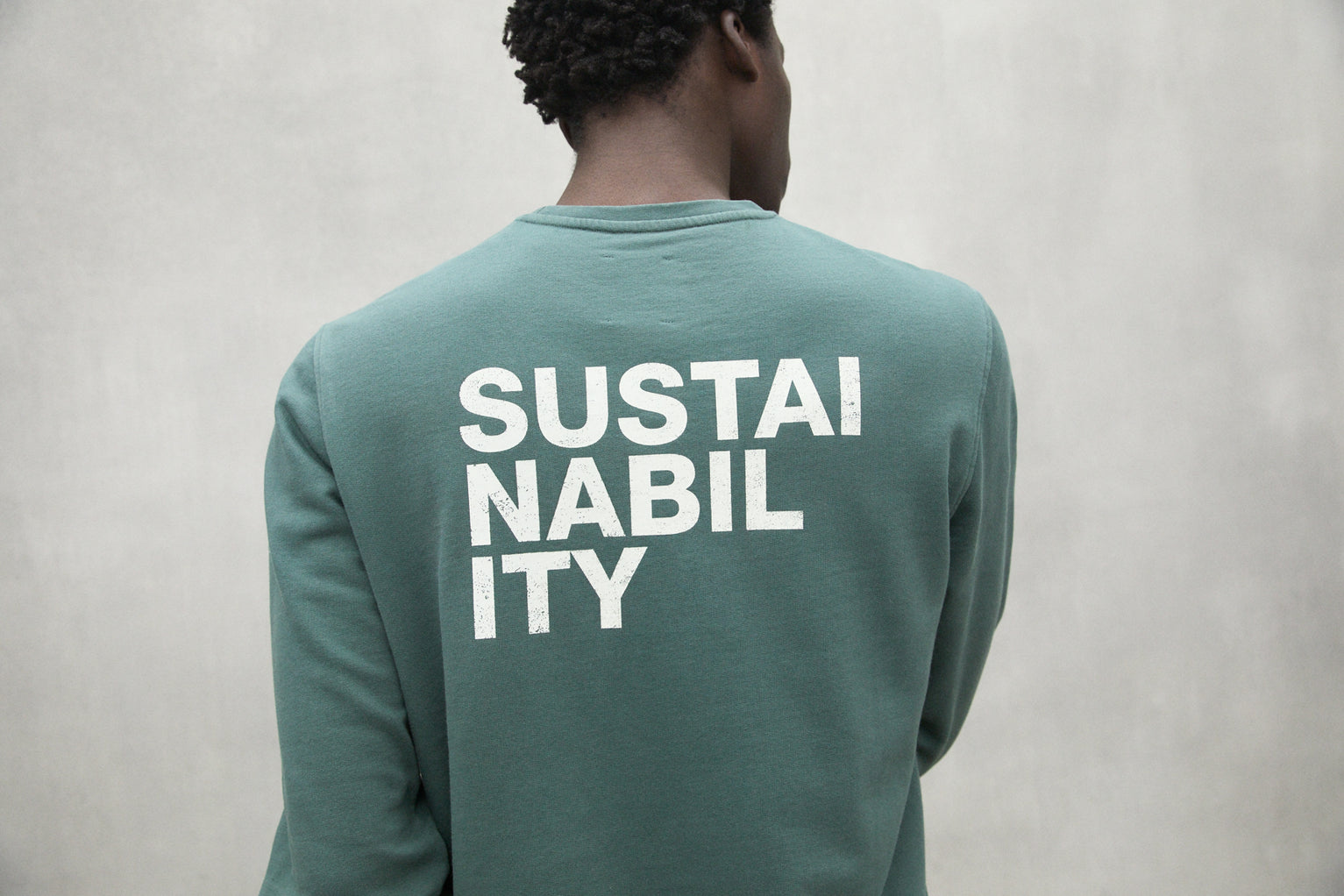 SWEATSHIRT SUSTANO VERT