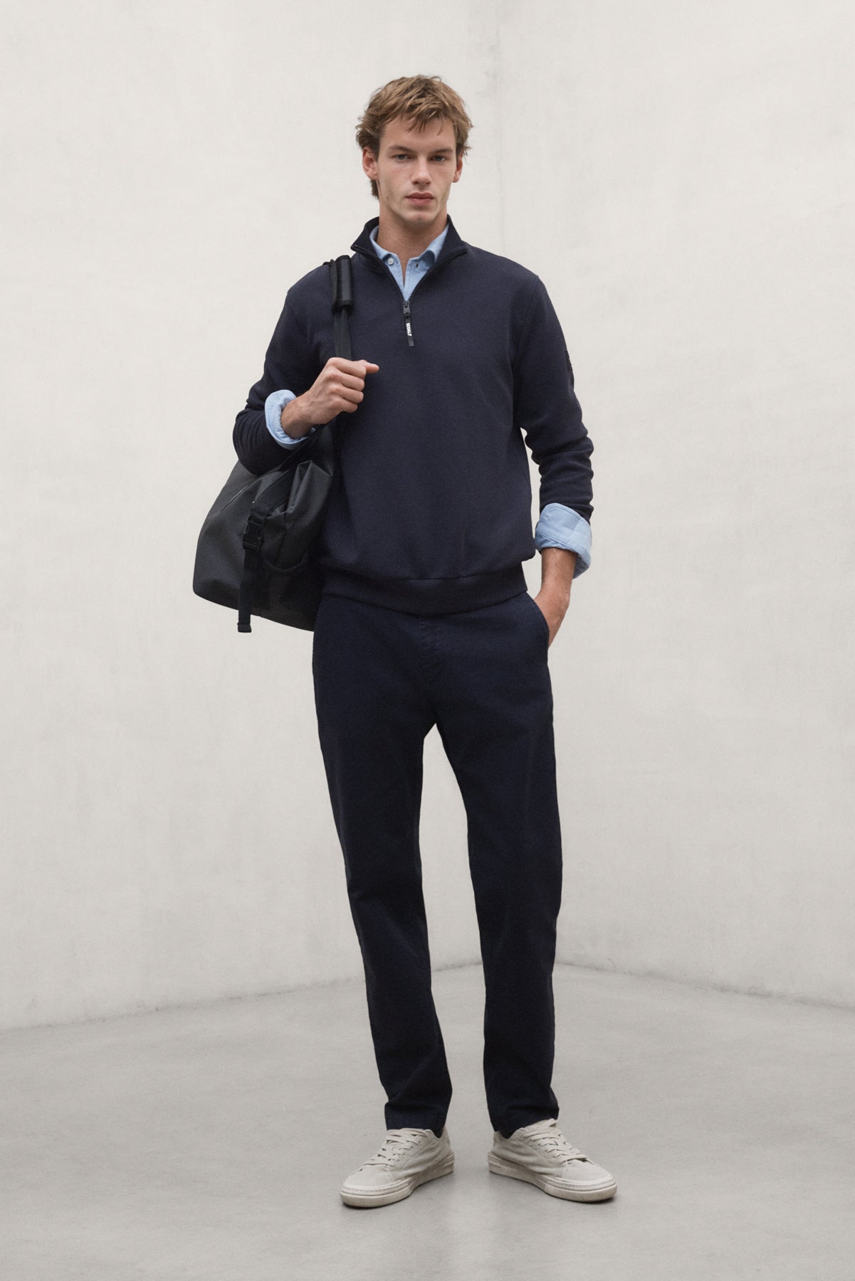 TEREL SWEATSHIRT MARINEBLAU