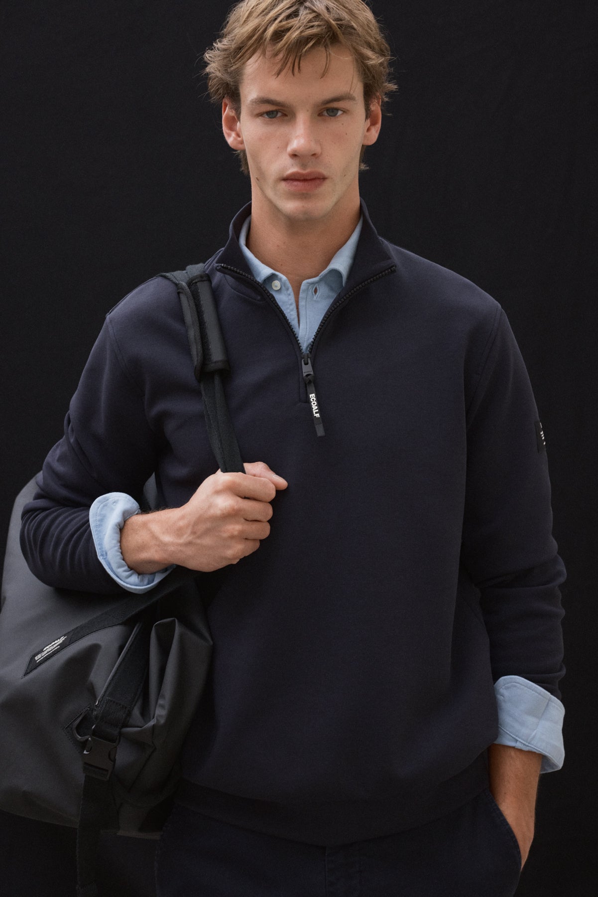 TEREL SWEATSHIRT MARINEBLAU
