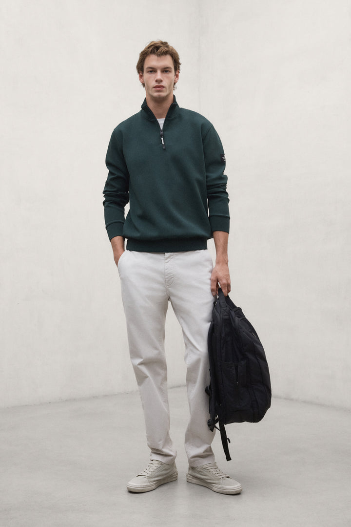 GREEN TEREL SWEATSHIRT