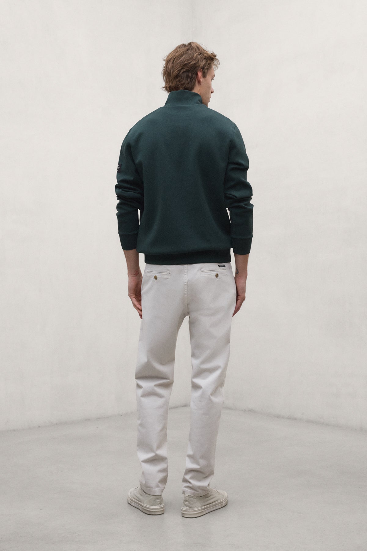 GREEN TEREL SWEATSHIRT