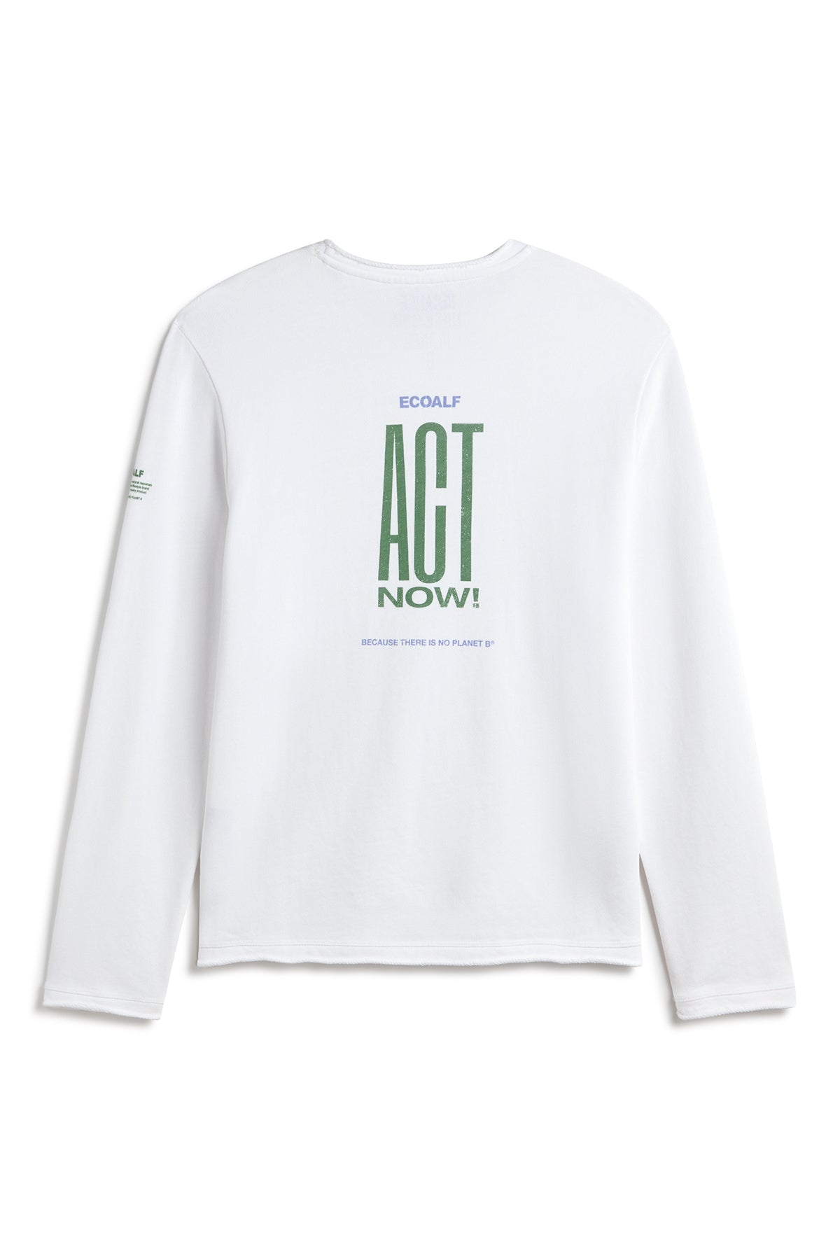 LANGÄRMELIGES T-SHIRT ACT WEISS