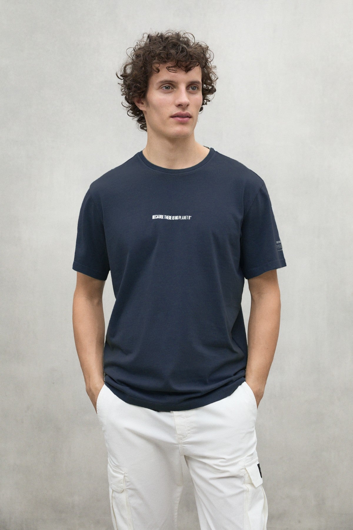 CAMISETA ALMERA AZUL MARINO