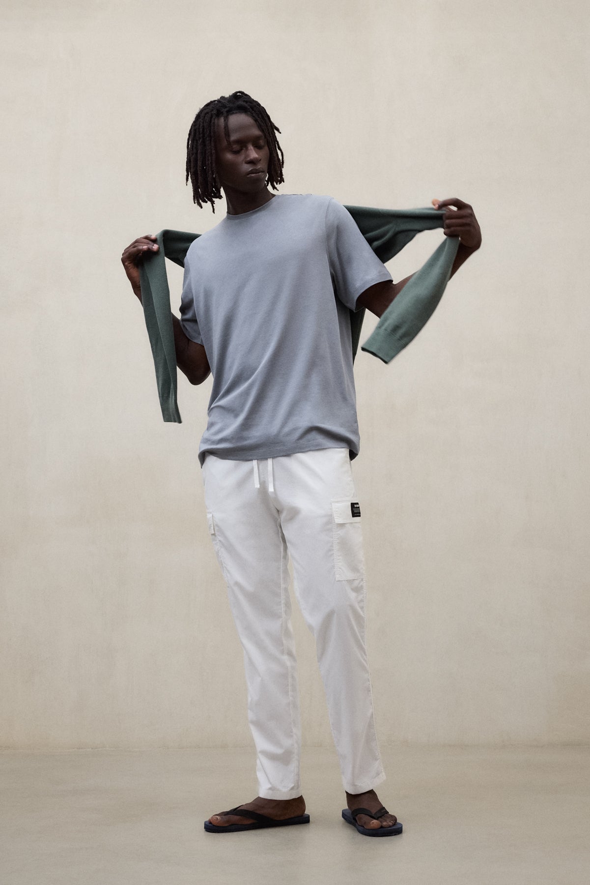 T-SHIRT CLIN GRIS