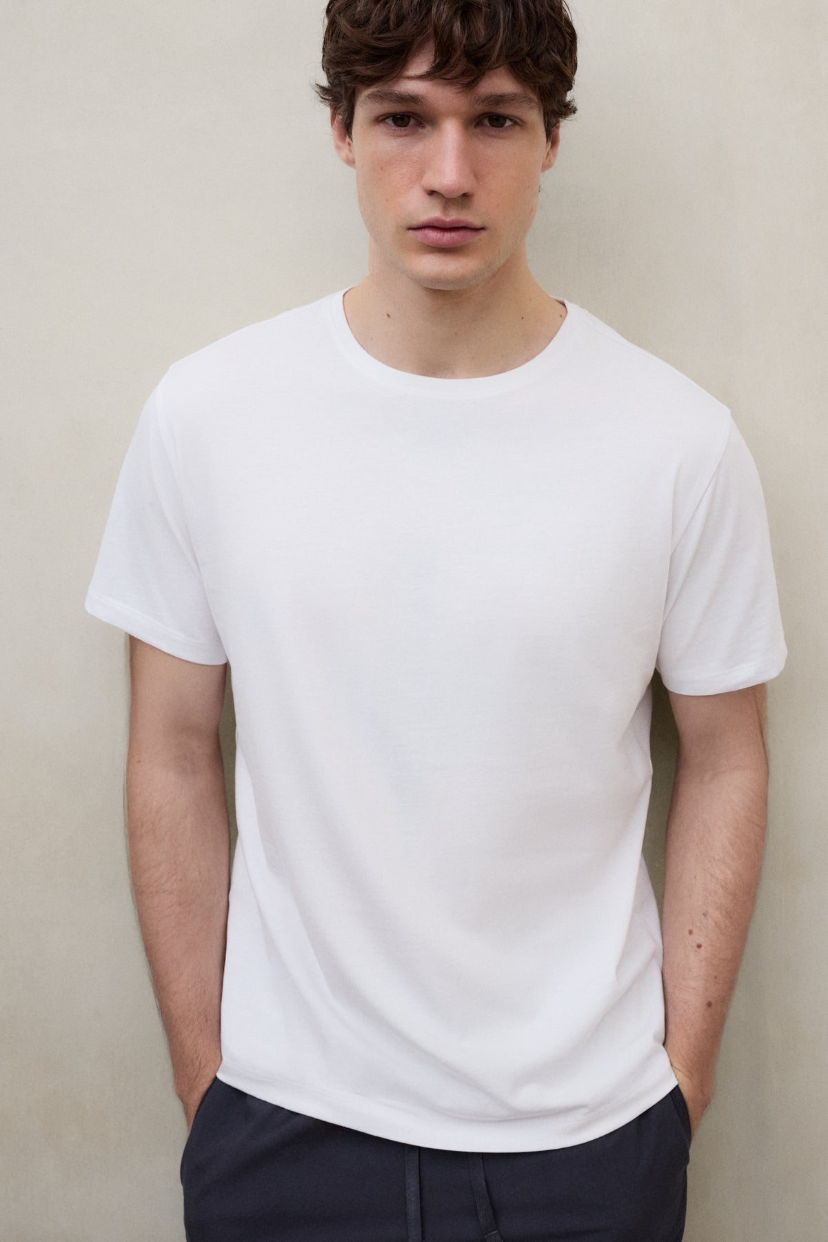 WHITE FLAM T-SHIRT